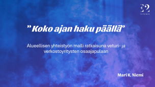 E2 Tutkimuksen tuore raportti: Alueellisen yhteistyön malli tarjoaa ratkaisuja veturi- ja verkostoyritysten osaajapulaan