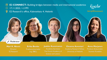 Event: E2 Connect - Building bridges between research and society