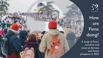 How are Finns doing? A study of Finns' concerns and views on fairness and the future prospects in 2023