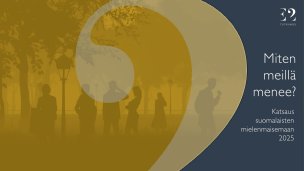 Miten meillä menee? Katsaus suomalaisten mielenmaisemaan 2025