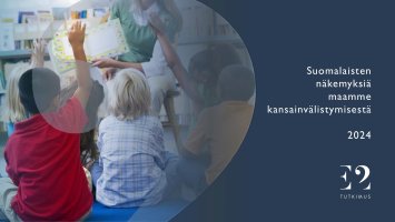 E2 Tutkimus selvitti: Suomalaisten suhtautuminen kansainvälistymiseen on valtaosin myönteistä – kansallista identiteettiä halutaan silti vaalia