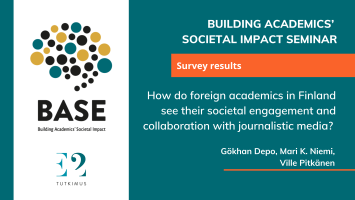 Building Academics' Societal Impact: Survey Results